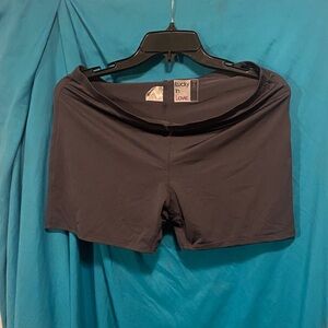Lucky in Love Charcoal Gray Shorts